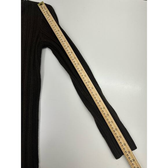 The Limited Womens Sweater Size XS Brown Knit Long Sleeve Turtleneck - Picture 10 of 12